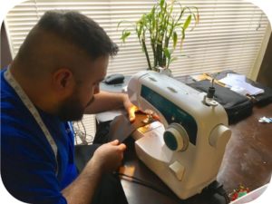 practice will improve your sewing skills